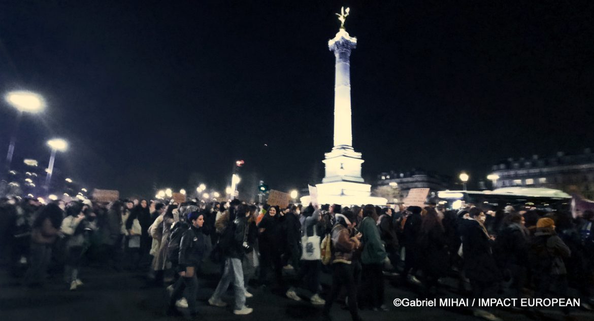 Manifestation féministe à Paris: ils font entendre leur voix en amont du 8 mars