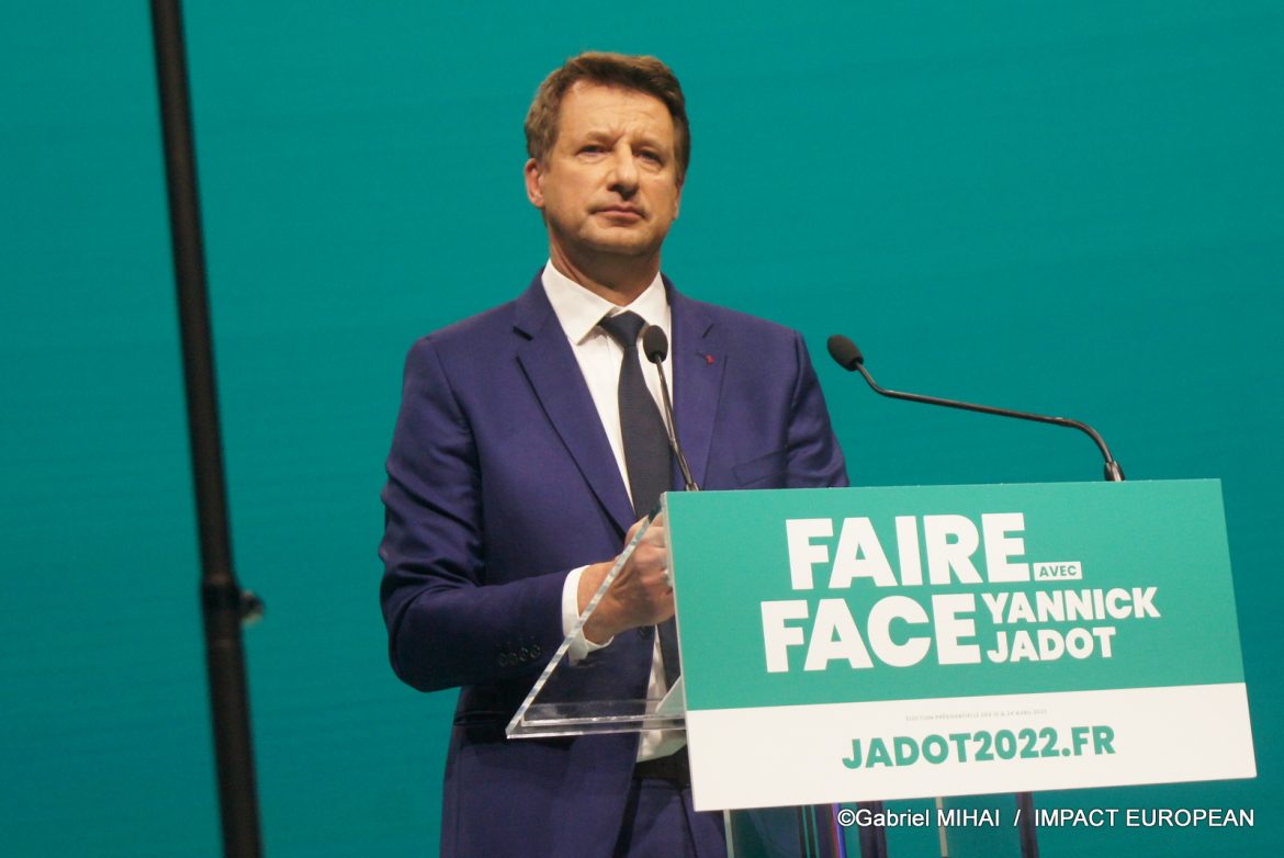 Présidentielle: Jadot à Paris, le meeting à J-14 du premier tour de l’élection