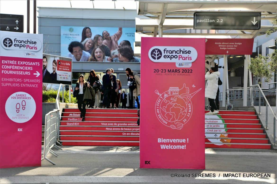 FRANCHISE EXPO DE RETOUR PORTE DE VERSAILLES A PARIS