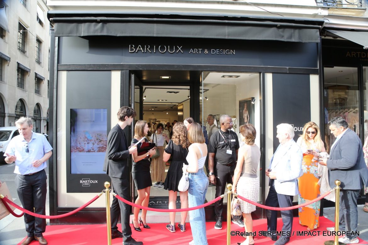 Isabelle et Robert Bartoux ont inauguré un nouveau concept store – BARTOUX ART & DESIGN