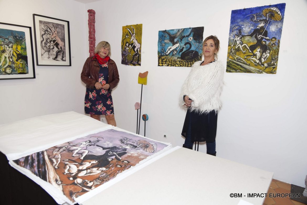 EMMANUELLE RENARD ET SOPHIE SAINRAPT A LA GALERIE “TERRAIN VAGH”