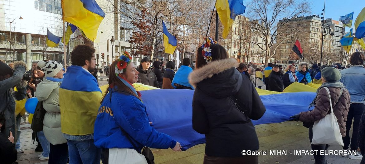 Solidarité avec l’Ukraine: « Pour l’Ukraine, pour leur liberté et la nôtre ! »