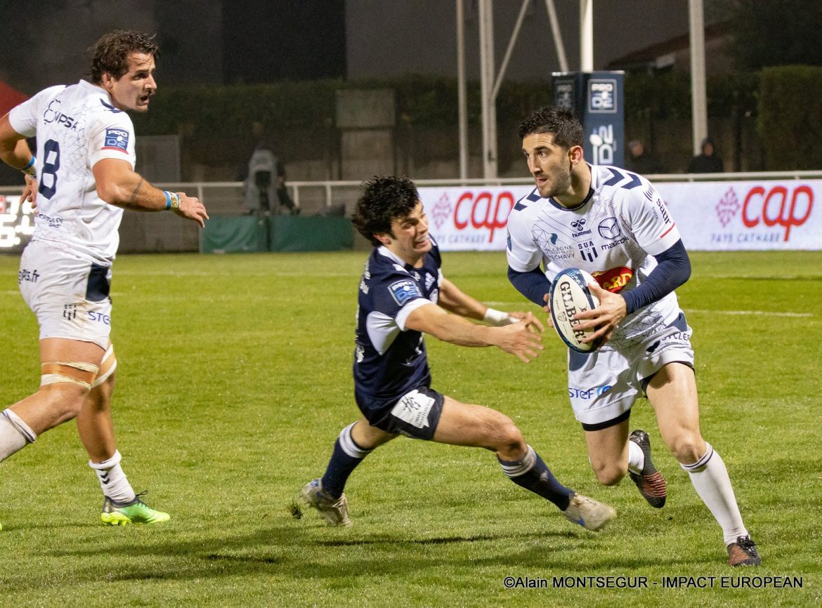 Pro D2: Colomiers remporte le derby face à Agen