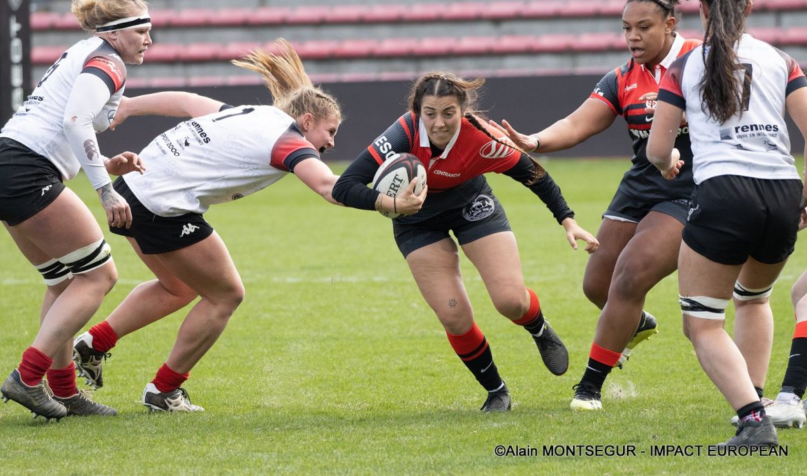 Élite féminine: Toulouse – Rennes 34 à 3