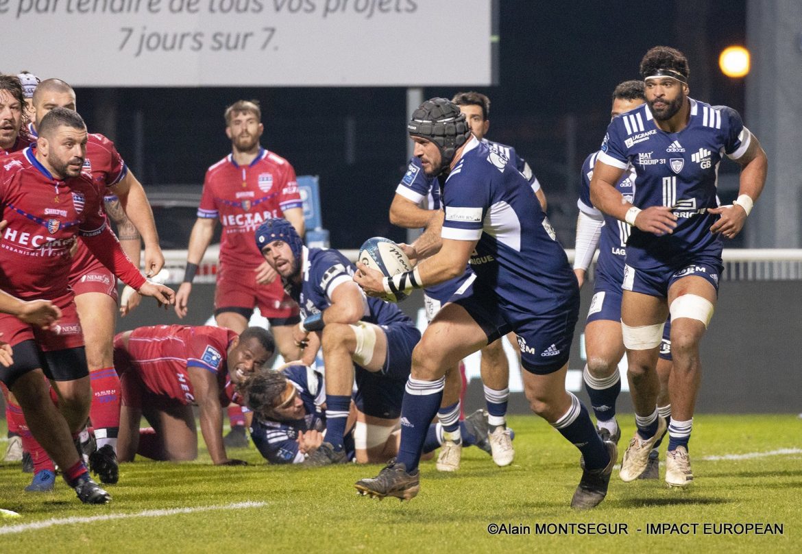 Rugby – PRO D2: Béziers s’incline en déplacement à Colomiers à 39 – 20