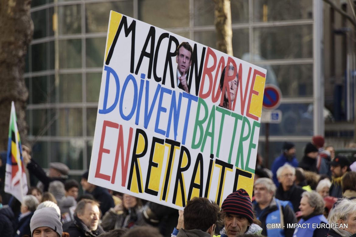 Réforme des retraites: une mobilisation record le 31 janvier en France