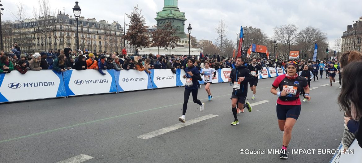 Semi-marathon de Paris: un française et une égyptienne décrochent le bronze après les kenyanes