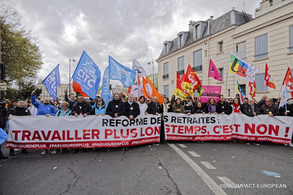 Le 11ème acte de manifestation en France contre la réforme des retraites