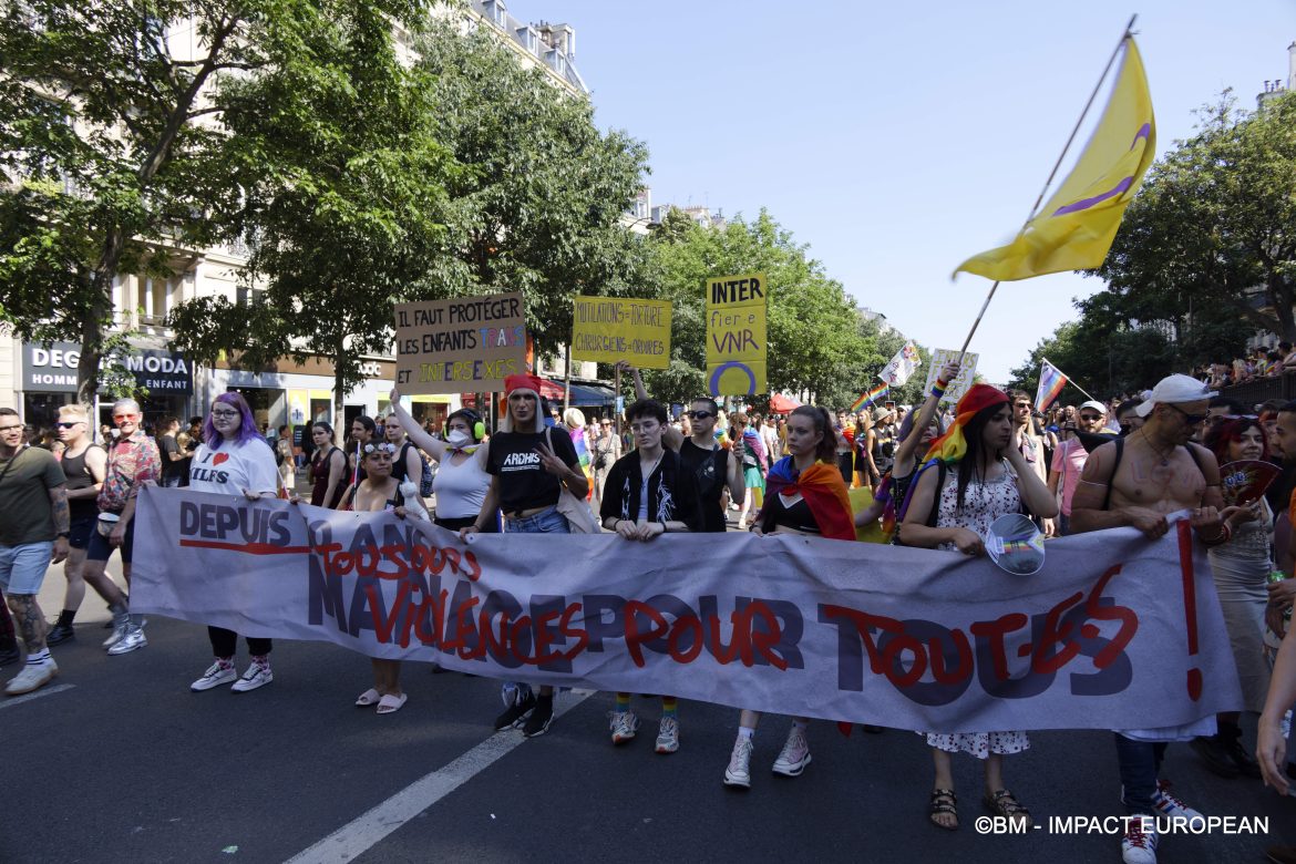 La marche des fiertés sans char est une première à Paris