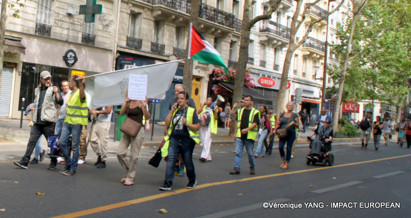 MANIFESTATION DE GILETS JAUNES LE 22 JUILLET