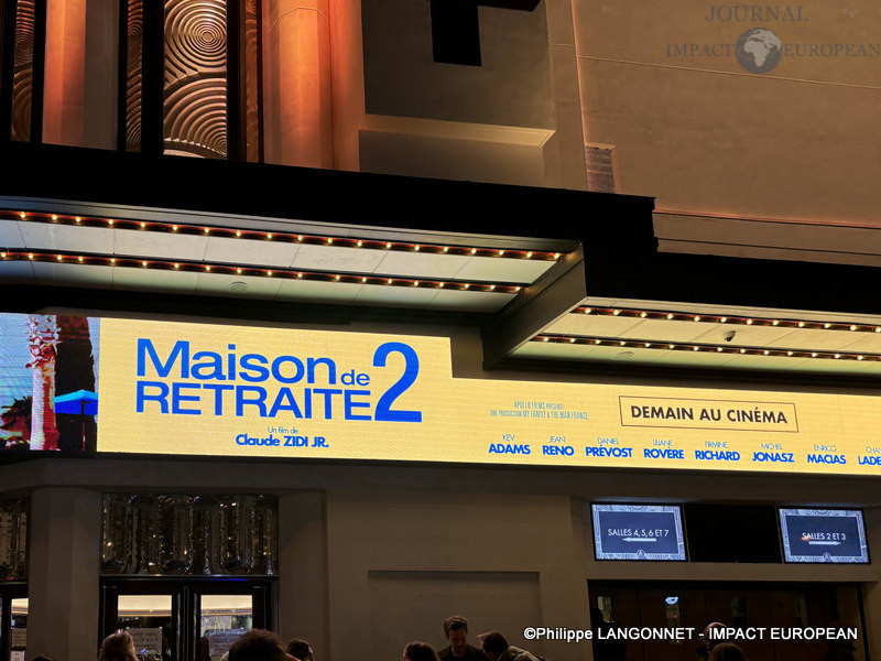 Les locataires de la “Maison de Retraite 2” présents à l’avant-première