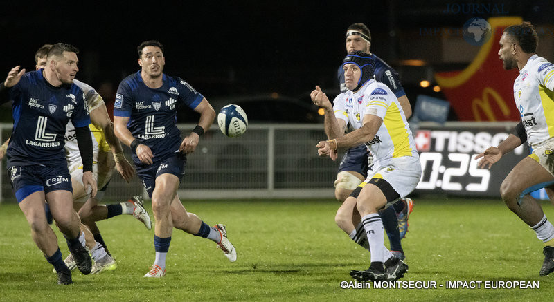 Pro D2 : Mont de Marsan s’incline à Colomiers, avec “l’impression de taper contre un mur”