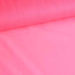 Zachte bruidstule 3 meter breed fluor roze