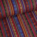Mexico stof rood