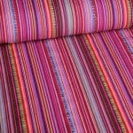 Mexico stof roze multicolor
