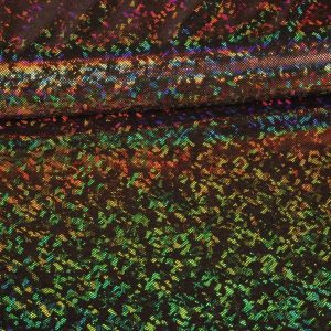 Mystique Deluxe foil hologram zwart / goud
