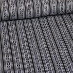 Mexico stof Zwart Wit design