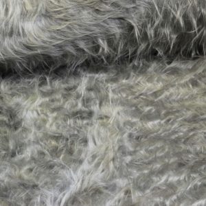 Langharig imitatiebont / Plush grijs