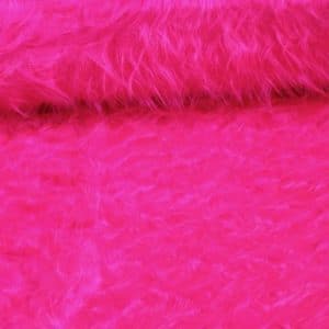 Langharig imitatiebont / Plush fuchsia