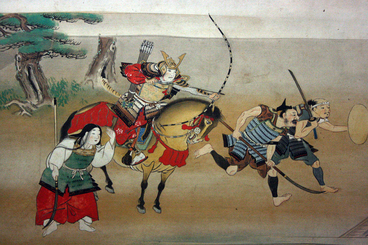 1280px-Illustrated_Story_of_Night_Attack_on_Yoshitsunes_Residence_At_Horikawa_16th_Century_2