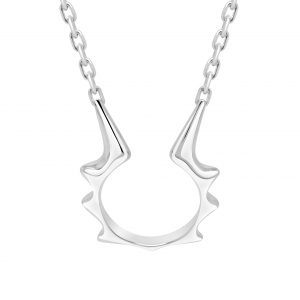 Star necklace in silver Julie Nicaisse Jewellery Designer in London