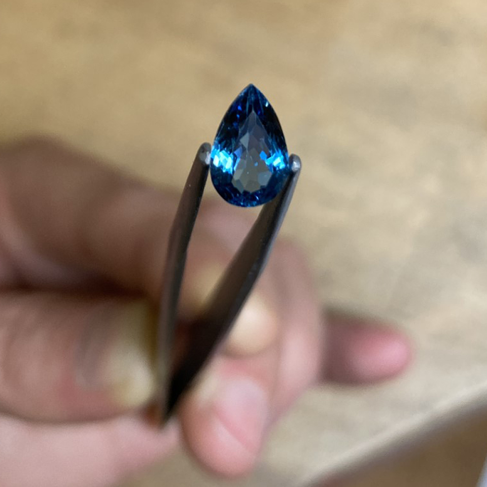 London blue topaz