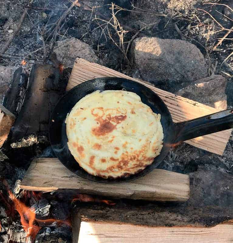 Bon-fire pandekagepande - Junior Grej udstyr til sjov madlavning udenfor
