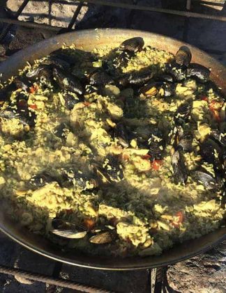 Paella pande