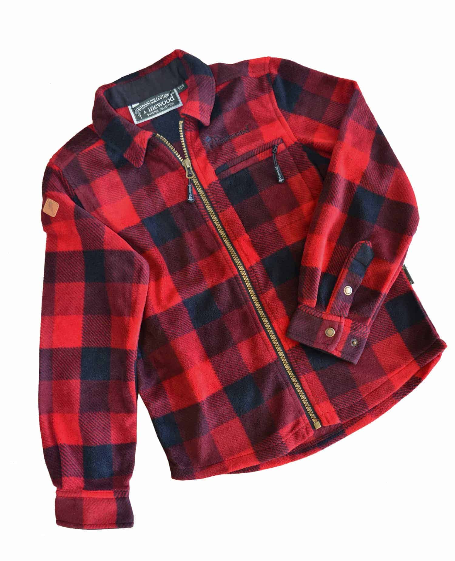 Fleece skjorte Kanada - Junior Grej skjorter og fleece trøjer til børn