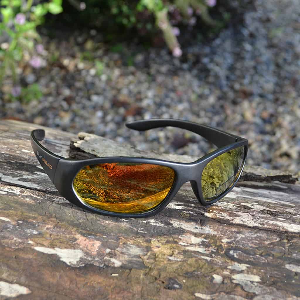 Sport junior UV400 RED solbriller - seje Sunread solbriller til aktive børn