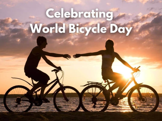 Celebrating World Bicycle Day with gift picks.