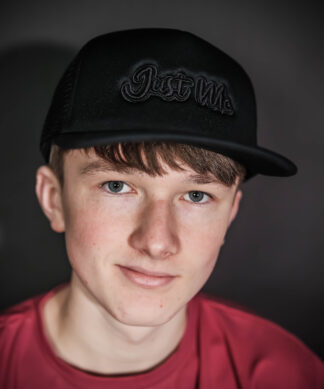 casquette noir logo noir