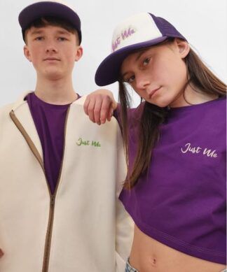 Crop top Alix violet