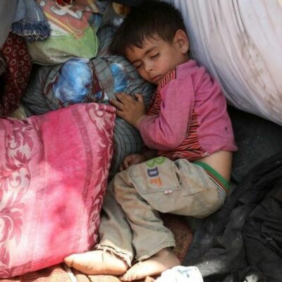 People have been sleeping on the streets in Kabul and in makeshift camps after fleeing their homes