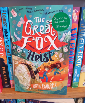 Signed and dedicated copy of The Great Fox Heist