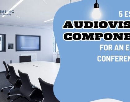 5 Essential Audiovisual Components for an Effective Conference Room