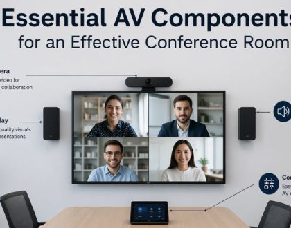 Essential AV Components for an Effective Conference Room