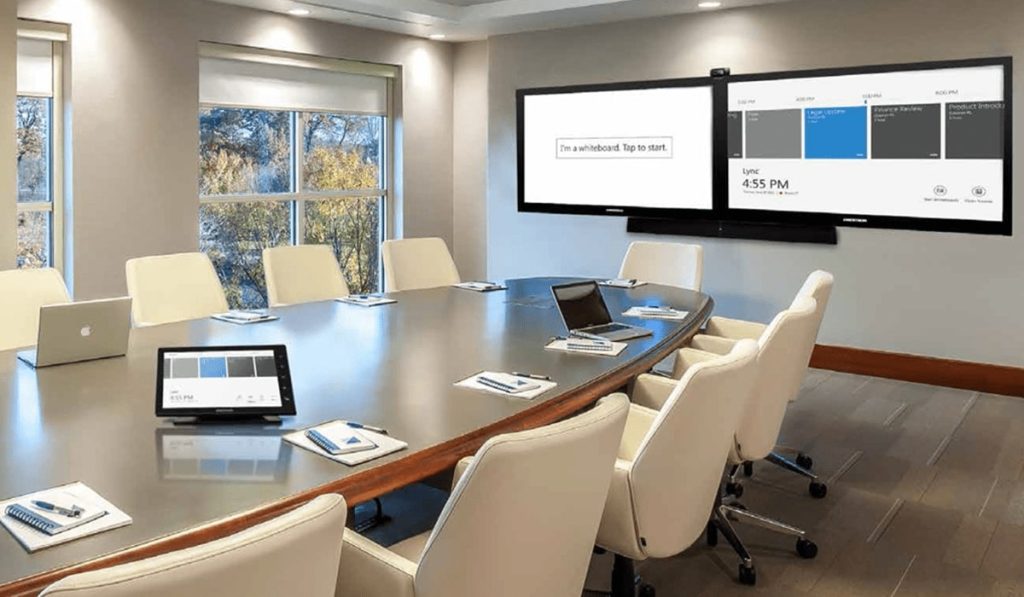 Professional Audio System in a conference room