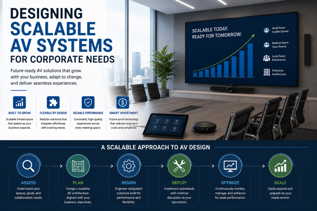 Designing Scalable AV Systems for Corporate Needs