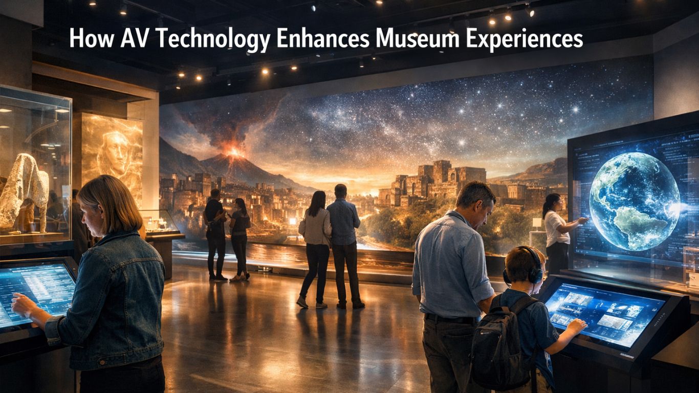 Powerful Impact of AV Technology on Museums and Interactive Exhibits