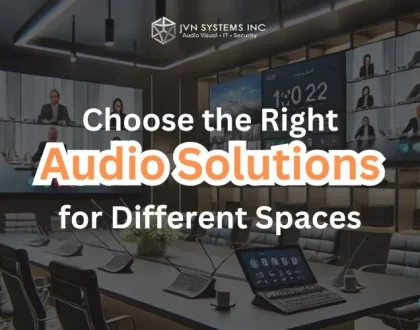 Choosing the Right Audio Solutions for Different Spaces: What You Need to Know