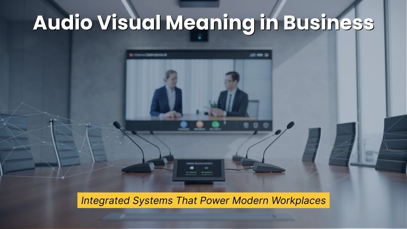 What Does Audio Visual Mean