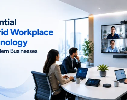 Essential Hybrid Workplace  Technology for Modern Businesses