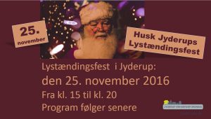 Lystændingsfest i Jyderup