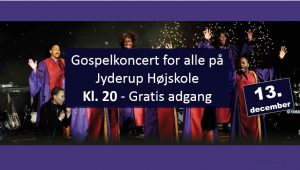 Gospelkoncert på Jyderup Højskole