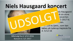 Niels Hausgaard koncert - UDSOLGT