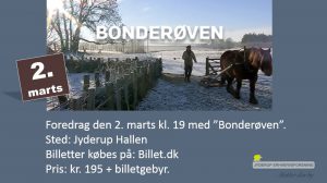 Foredrag med "Bonderøven" - Frank Erichsen