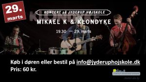 Koncert med Mikael K & Klondyke