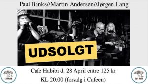 UDSOLGT - Paul Banks spiller koncert på Café Habibi d. 28/4-2017, kl. 20