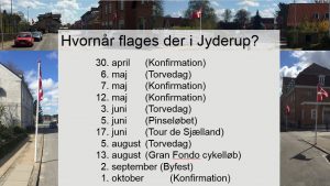 Flagallé i Jyderup (Tour de Sjælland)